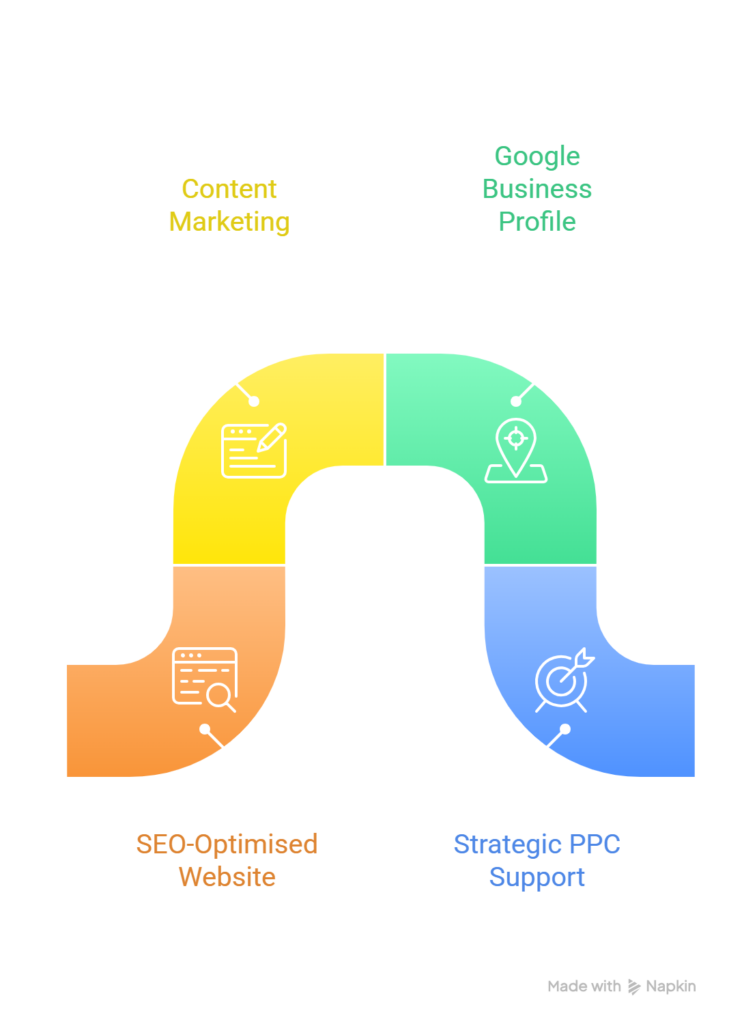 SEO + Content + Website = Your Lead Ecosystem for your business-The Prospera Digital