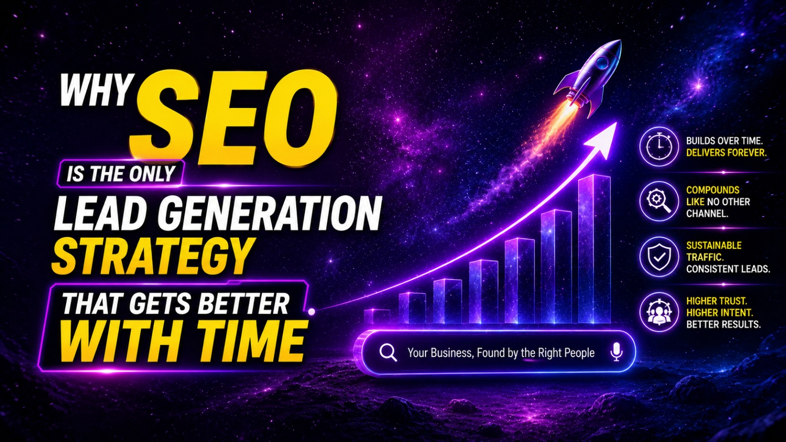 Why seo is the only generation strategy that gets better with time