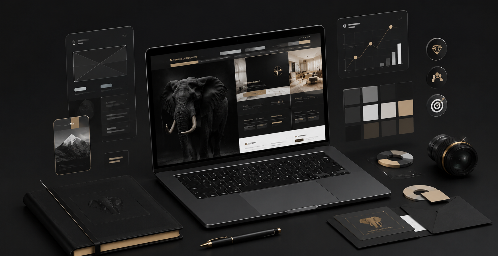 Web Design for a High-Concept Film Production Company
