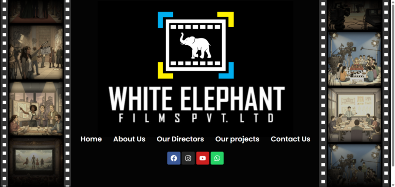 Custom Web Design Case Study: White Elephant Films Pvt. Ltd.